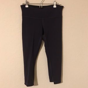 Lululemon Reversible Wunder Under Crop